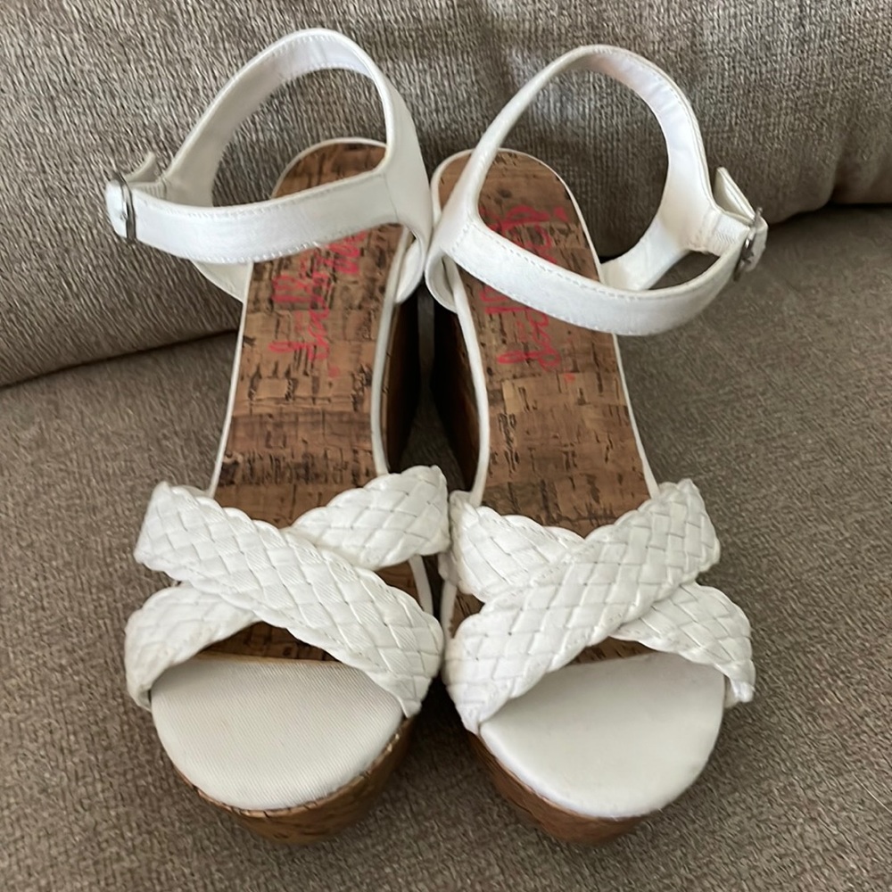 Jellypop Women’s wedge, 9M white